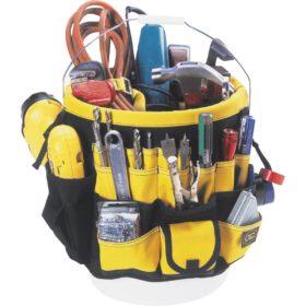 CLC 61-Pocket Top-of-the-Line Tool Bucket Organizer (4122)