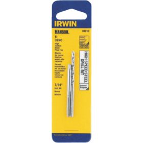 Irwin 80213 Hanson Plug Tap & Drill Bit