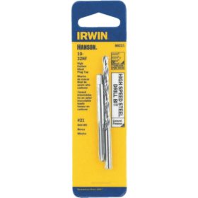 Irwin 80221 Hanson Plug Tap & Drill Bit