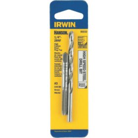 Irwin 80232 Hanson Plug Tap & Drill Bit