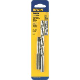 Irwin 80242 Hanson Plug Tap & Drill Bit