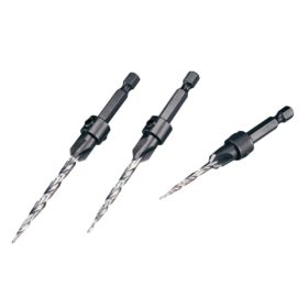 DeWalt 3-Piece Rapid Load Countersink Bit Set (DW2535)