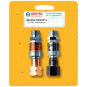 Gentec QC-HTPRSP Quick Connector Sets, Hose-to-Torch Connector Set 145 psi, Fuel/Oxygen