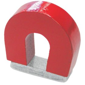 Master Magnetics 7279 Red Alnico Horseshoe Magnet No. 2 Pull