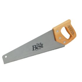 Do it Best 15 In. L. Blade 9 PPI Wood Handle Hand Saw (262SS159)