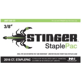 National Nail 136420 Stinger Cap and Staple