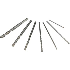 Milwaukee Electric 48-20-8857 7-Pc 3-Flat Secure-Grip Masonry Drill Bit Set