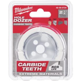 Milwaukee Hole Dozer Hole Saw with Carbide Teeth (49-56-0724)