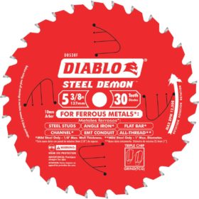 Freud Inc D053830FMX Diablo Steel Demon Circular Saw Blade