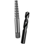 Century Drill & Tool #6 Spiral Flute Screw Extractor & Drill Bit Combo (73506)