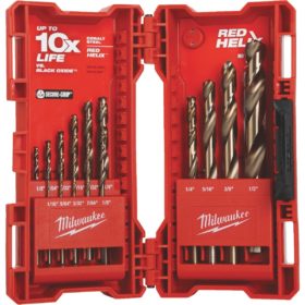 Milwaukee Electric 48-89-2331 Red Helix 15-Piece Cobalt Drill Bit Set