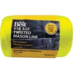 Do it Best 525 Ft. Fluorescent Yellow Twisted Nylon Mason Line (338613)