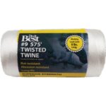Do it Best #9 x 575 Ft. White Nylon Twisted Twine (338806)