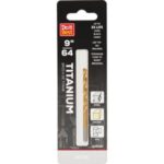 Do it Best 9/64 In. Titanium Drill Bit (QJDIB-DB-006)