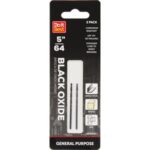 Do it Best 5/64 In. Black Oxide Drill Bit (2-Pack) (QJDIB-DB-018)