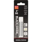 Do it Best 3/32 In. Black Oxide Drill Bit (2-Pack) (QJDIB-DB-019)