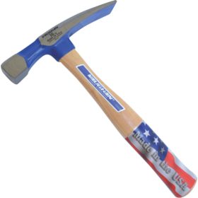 Vaughan 16 Oz. Steel Brick Hammer with Hickory Handle (BL16)