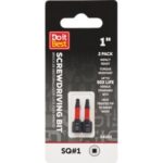 Do it Best 1 In. Square #1 Impact Ready Screwdriver Bit (2-Pack) (QJDIB-SC-013)