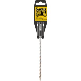 DEWALT SDS-Plus 1/4 In. x 8-1/2 In. 2-Cutter Rotary Hammer Drill Bit (DW5418)