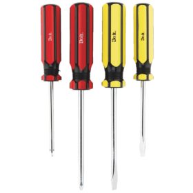 Do it Slotted & Phillips Screwdriver Set (4-Piece) (343676)