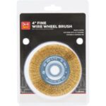 Do it Best 4 In. Fine Bench Grinder Wire Wheel (660 510-9009)