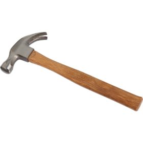 Do it 16 Oz. Smooth-Face Curved Claw Hammer with Hardwood Handle (346276)