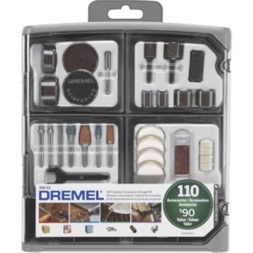 Dremel 709-02 110-Piece All-Purpose Rotary Tool Accessory Kit