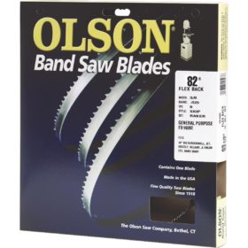 Olson 82 In. x 3/8 In. 4 TPI Skip Flex Back Band Saw Blade (FB19282DB)
