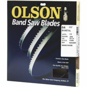 Olson 64-1/2 In. x 1/2 In. 10/14 TPI Vari Metal Cutting Band Saw Blade (BM82164DB)