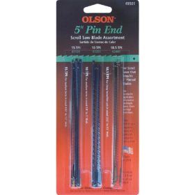 Olson Pin End Scroll Saw Blade Assortment (18 Piece) (FR49501)