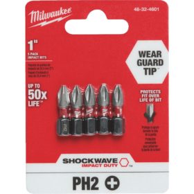 Milwaukee Electric 48-32-4601 Shockwave Insert Impact Screwdriver Bit