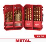 Milwaukee THUNDERBOLT 29-Piece Titanium Drill Bit Set, 1/16 In. thru 1/2 In. (48-89-0012)