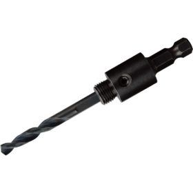 Milwaukee 3/8 In. Round Shank Basic Hole Saw Mandrel Fits Hole Saws up to 1-3/16 In. (49-56-7010)