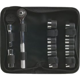 Do it Standard/Metric 3/8 In. Drive 6-Point Shallow Ratchet & Socket Set (21-Piece)