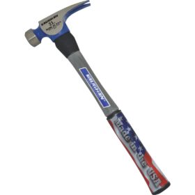 Vaughan California 21 Oz. Milled-Face Framing Hammer with Fiberglass Handle (CF21FG)