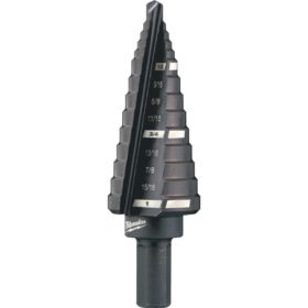 Milwaukee 1/2 In. - 1 In. #8 Step Drill Bit, 9 Steps (48-89-9208)