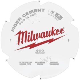 Milwaukee 10 In. 6-Tooth PCD Fiber Cement Circular Saw Blade (48-40-7010)