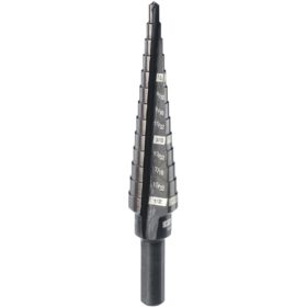 Milwaukee 1/8 In. - 1/2 In. by 1/32 In. #1 Step Drill Bit, 13 Steps (48-89-9201)