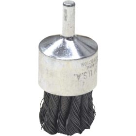 Weiler Vortec 1 In. Professional Shank-Mounted Drill-Mounted Wire Brush (36051)