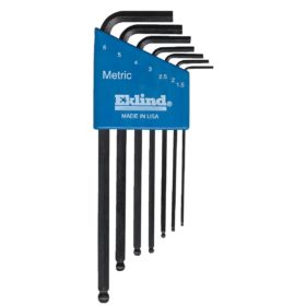 Eklind 13607 7-Piece Metric Ball-End Hex Key Set