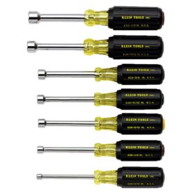 Klein Standard 3 In. Hollow Shaft Nut Driver Set, 7-Piece (631)