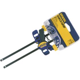 Irwin Quick-Grip Micro One-Hand Bar Clamp Set (2-Piece) (1964747)