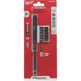 Milwaukee Shockwave 7-Piece Magnetic Impact Screwdriver Bit Set 48-32-4518