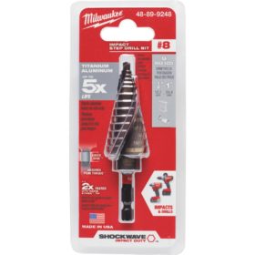 Milwaukee Shockwave Impact Duty Step Drill Bit (48-89-9248)