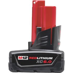Milwaukee 48-11-2460 M12 REDLITHIUM XC6.0 Li-Ion Tool Battery