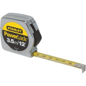 Stanley 33-215 PowerLock SAE/Metric Tape Measure