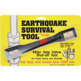 Ready America Gas Shut Off Wrench Earthquake Survival Tool (3333)