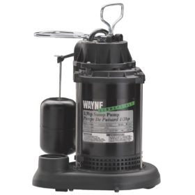 Wayne SPF Series 1/3 HP 115V Submersible Sump Pump (SPF33-57610)