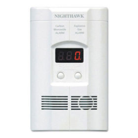 Kidde 900-0113-02 Direct Plug & Battery Operated CO Alarms, LED Display, Electrochemical