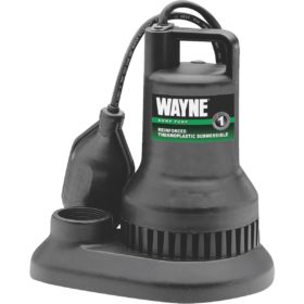 Wayne Home Equipment RSP130 1/3 HP Submersible Sump Pump